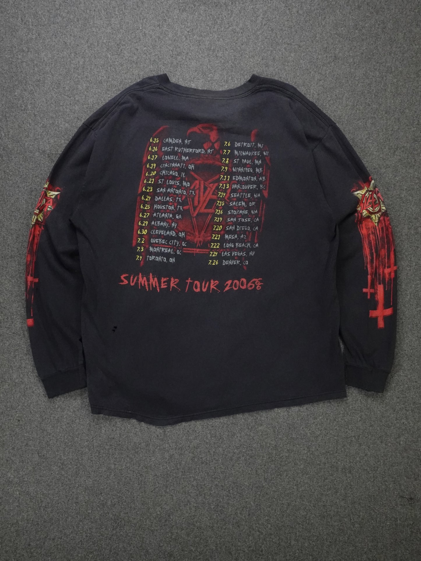 2000s - Slayer Long Sleeve Band T-Shirt