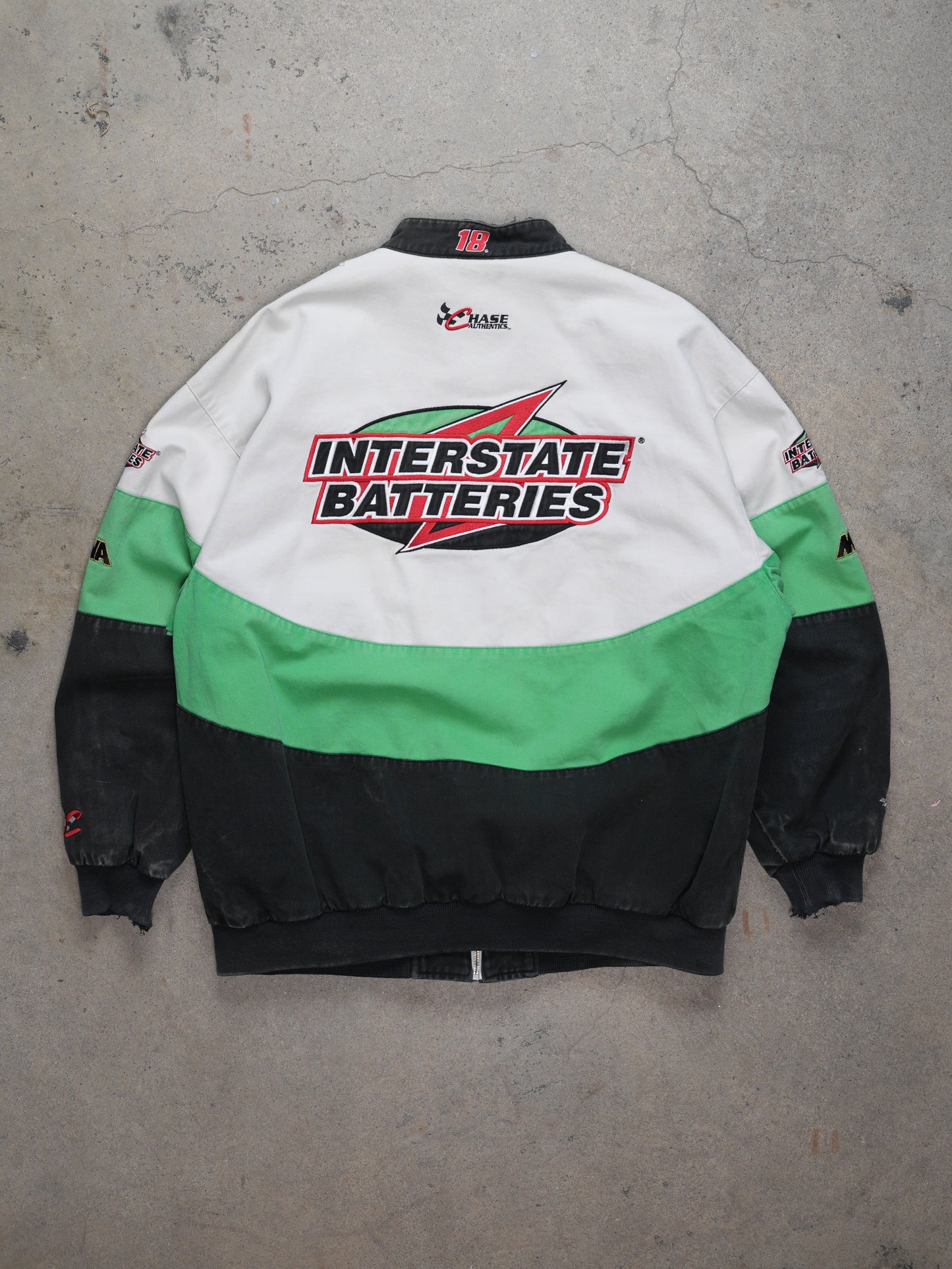 Chase Authentics Interstate Batteries Racing Jacket (XL)