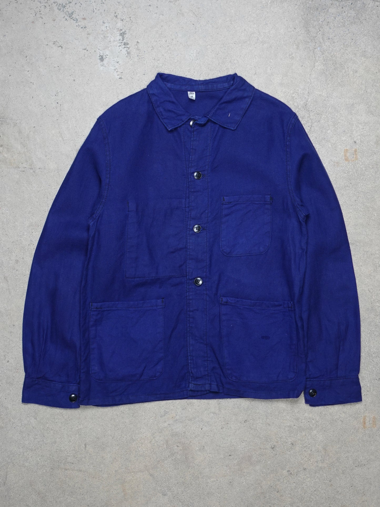 Blue Chore Workwear Jacket (M)