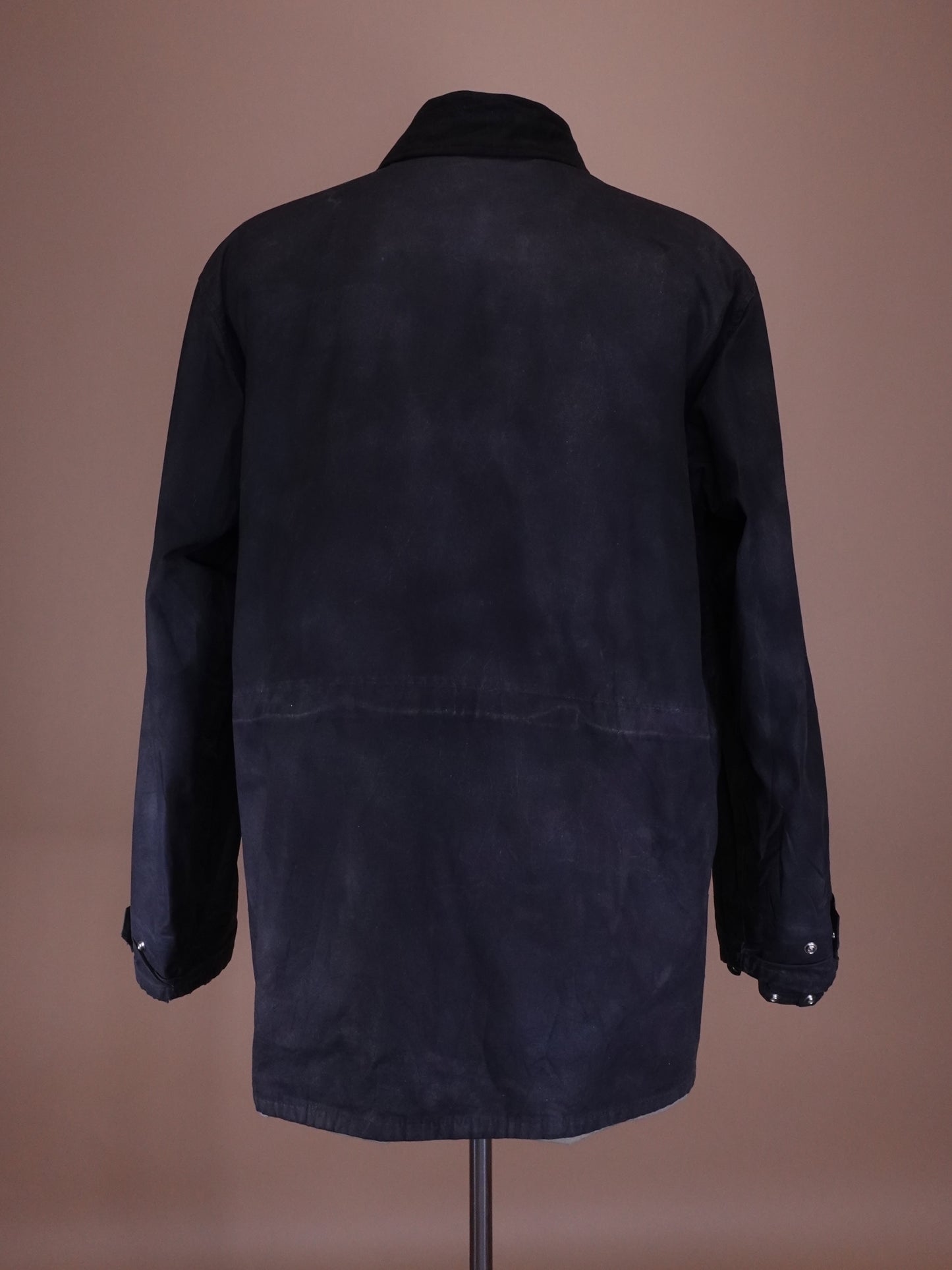 2000s - Genuine Filson Garment Black Waxed Canvas Jacket