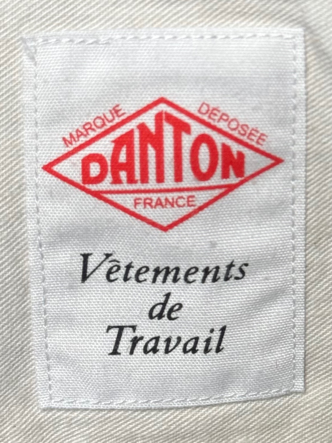 2000s - Danton Vetements De Travail Blue/Navy Cotton Chore Coat
