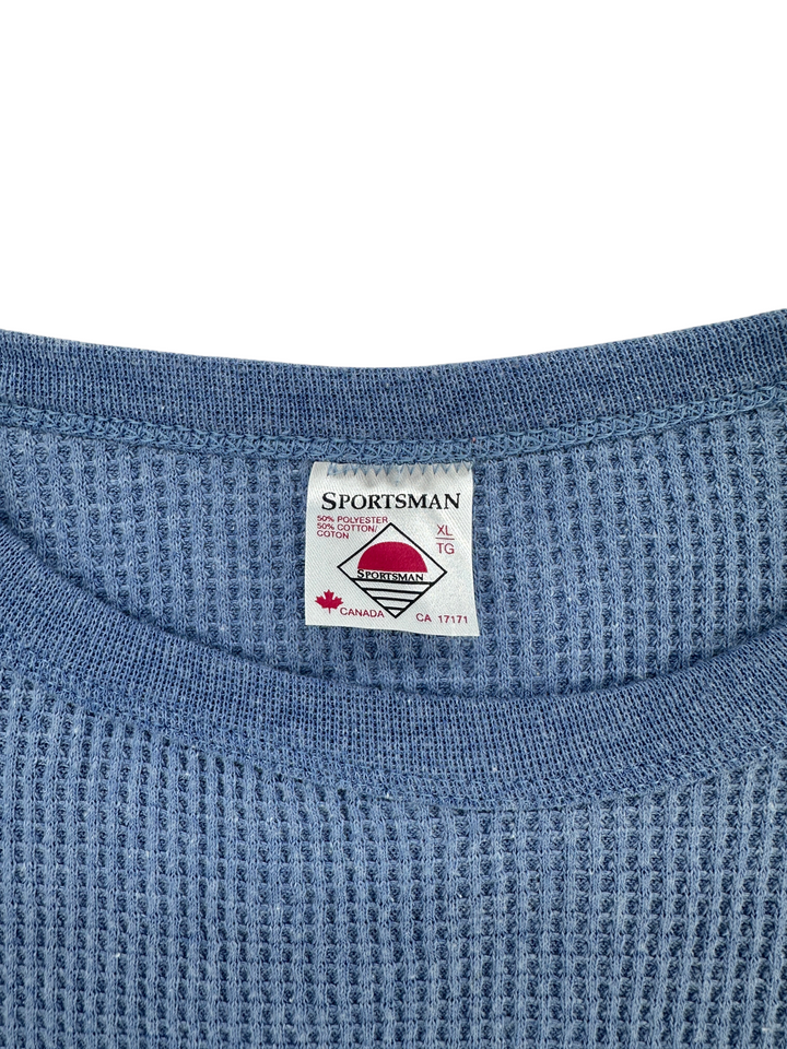 1980/1990s Sportsman Tag Light Blue Thermal Shirt