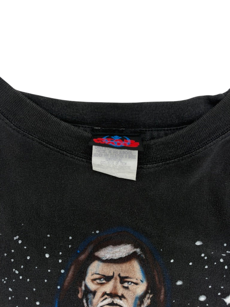 Exile Vintage 1990s Star Wars t-shirt in black with vintage graphic print and original Star Wars neck label