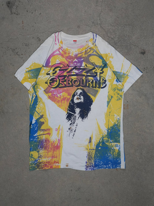 1990S - OZZY OZBOURN ALL OVER PRINT T-SHIRT