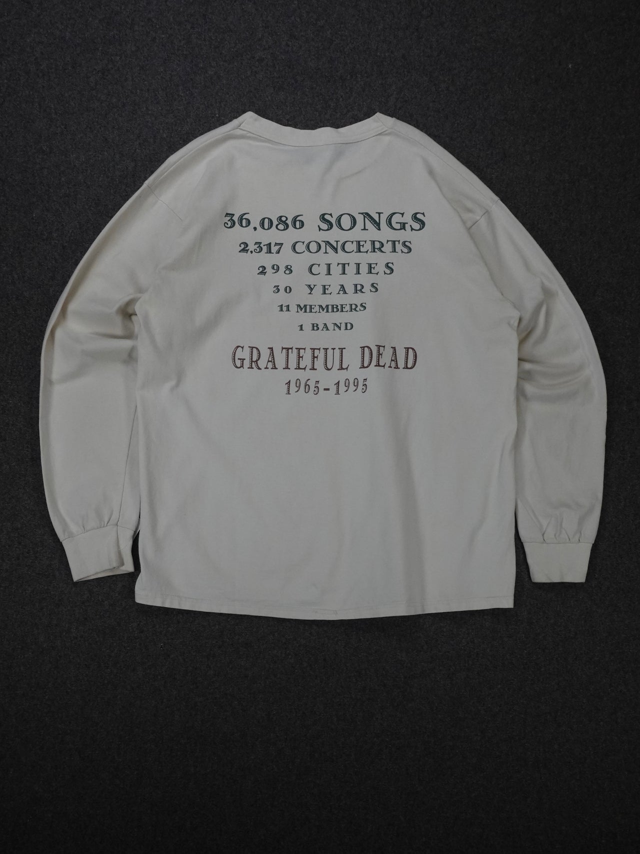 1990s - Grateful Dead In Memoriam Long Sleeve T-Shirt