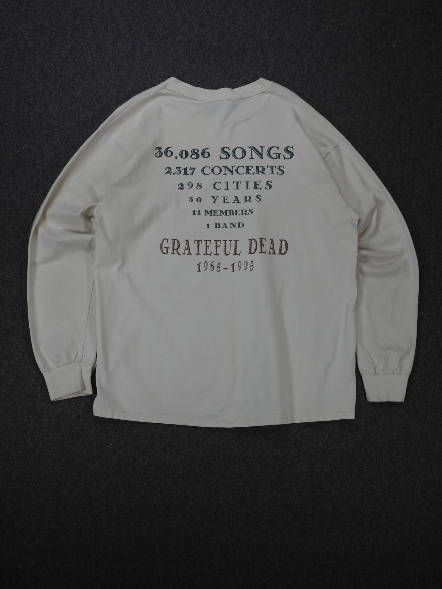 1990s - Grateful Dead In Memoriam Long Sleeve T-Shirt