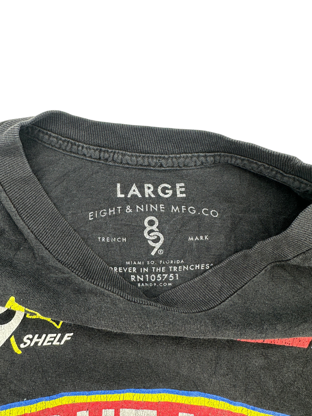 2000s Eight Nine Hardearnt Racing T-shirt