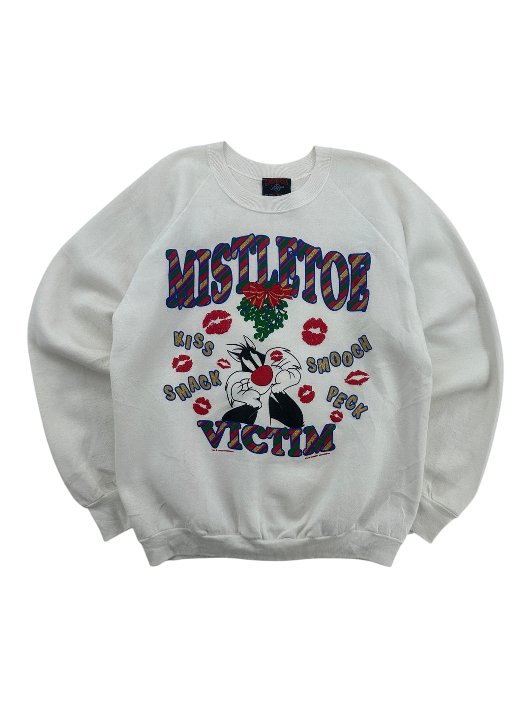 1990s Looney Tunes Mistletoe Victim Crewneck