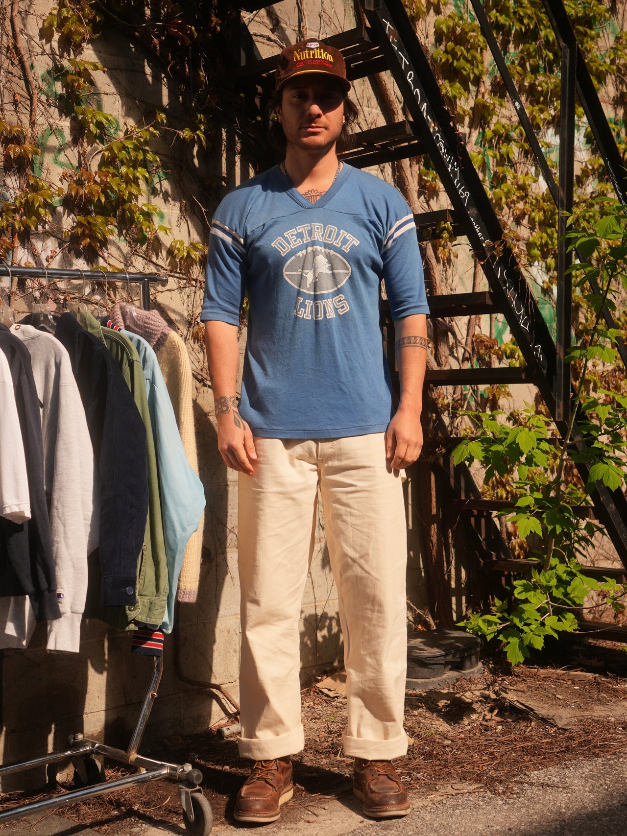 1970s - Logo 7 Detroit Lions T-Shirt
