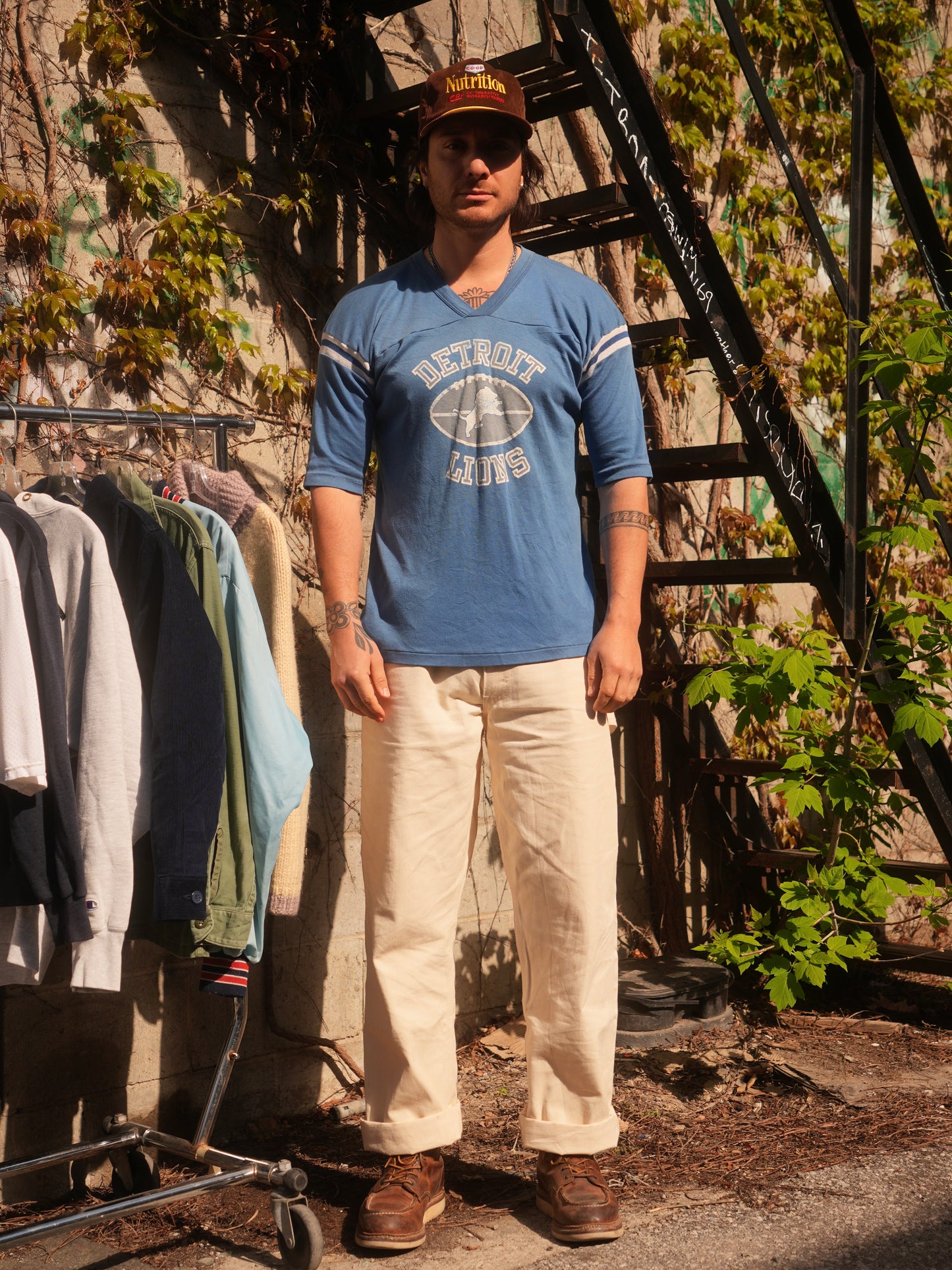 1970s - Logo 7 Detroit Lions T-Shirt