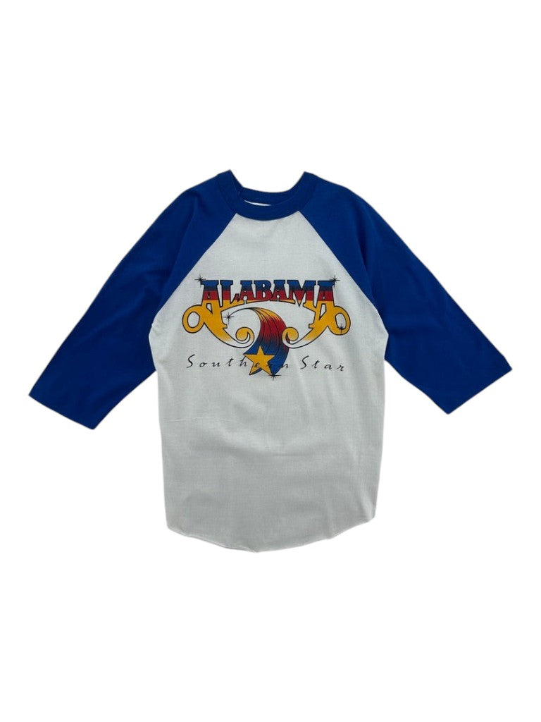 1980s Alabama Southern Star 3/4 T-shirt