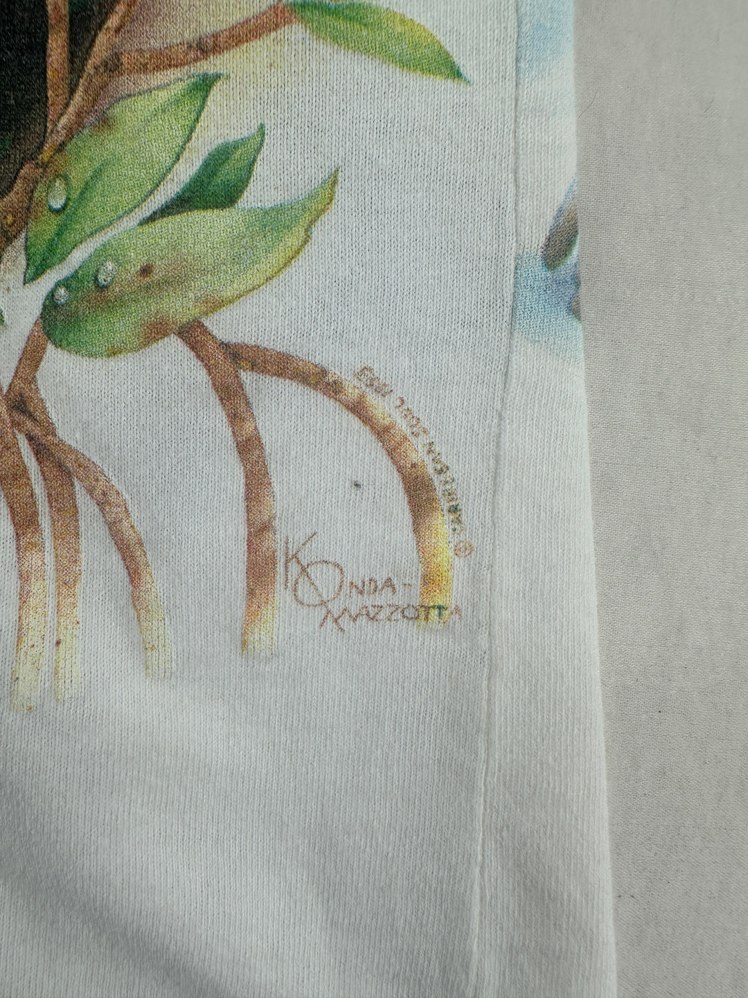 1990s AOP Caribbean Soul Animals T-shirt