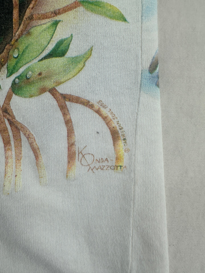 1990s AOP Caribbean Soul Animals T-shirt