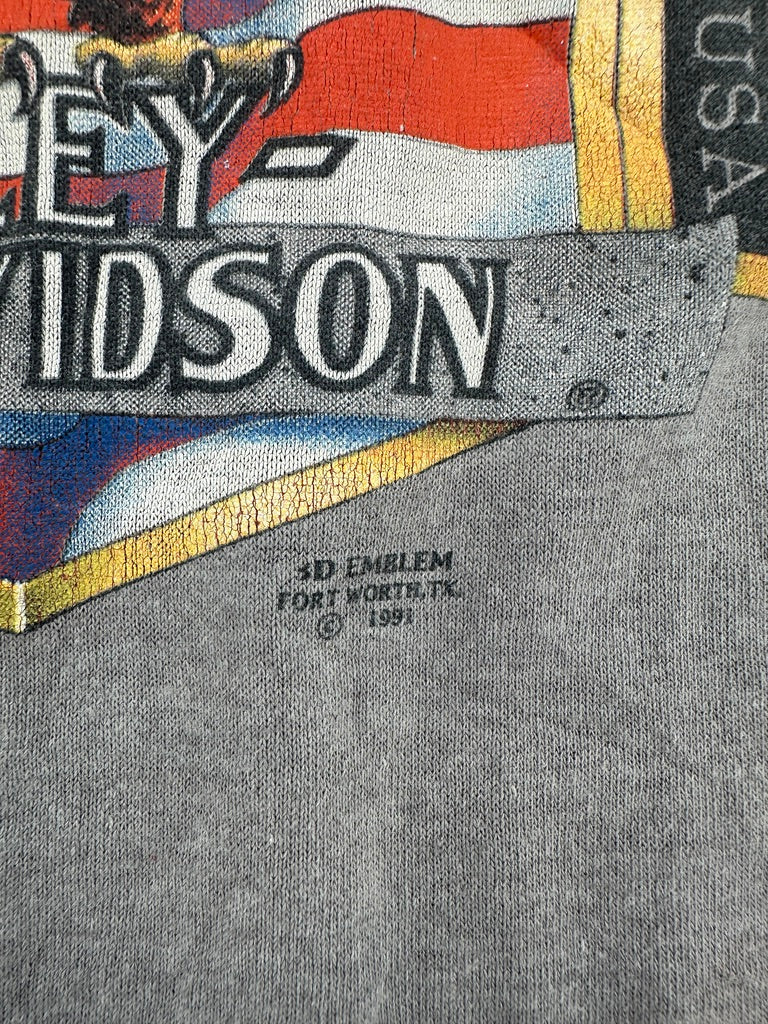 1990s Harley Davidson World Of Wheels T-shirt