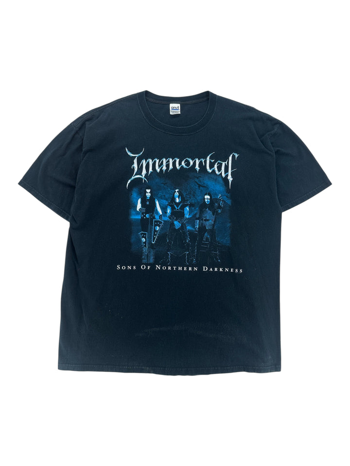 2000s Immortal Band "Sons Of Northern Darkness" T-shirt