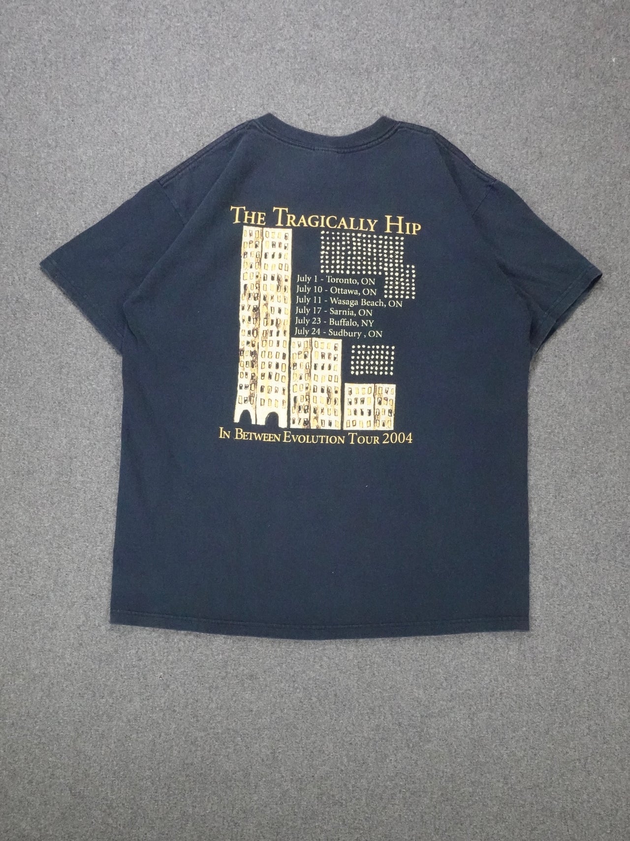 2004 - Tragically Hip Band T-Shirt