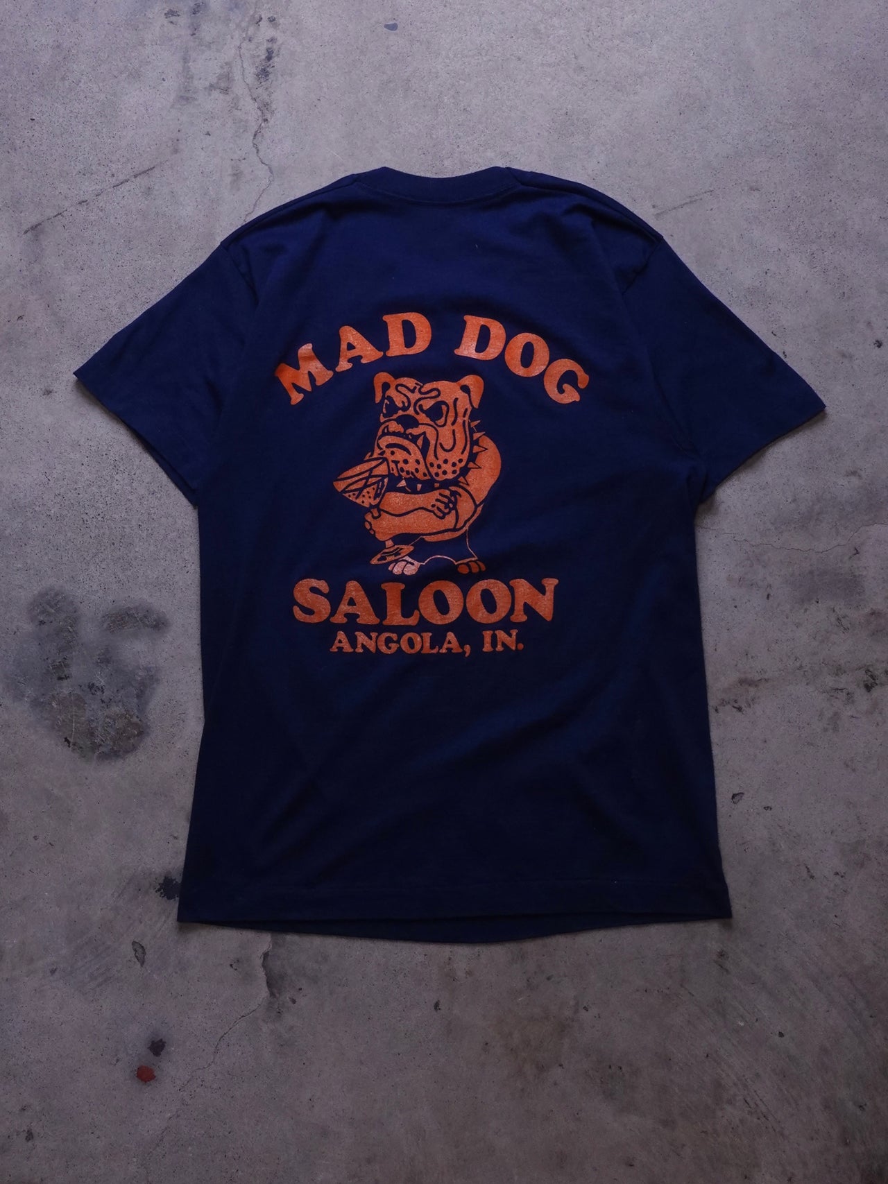 1980s - Ugly Bartender Competition Mad Dog Saloon T-Shirt
