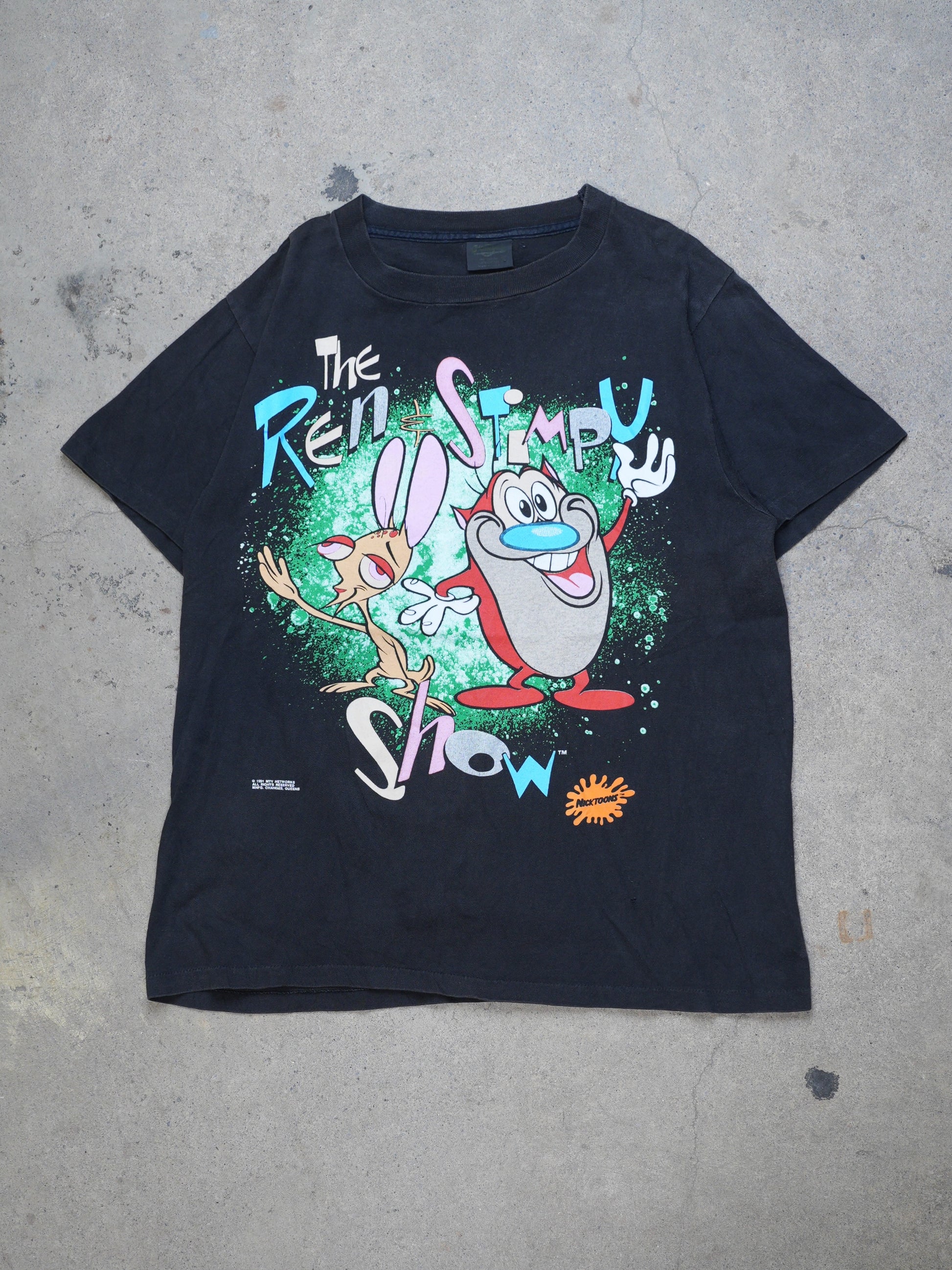 1990S - REN & STIMPY SHOW T-SHIRT (l)