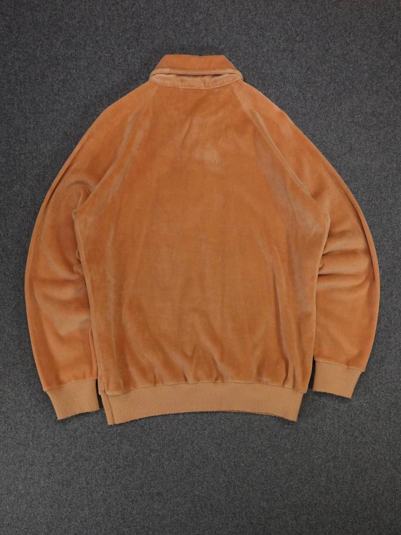 1970s -  Warren Knit Terry Cloth Long Sleeve Pullover Shirt