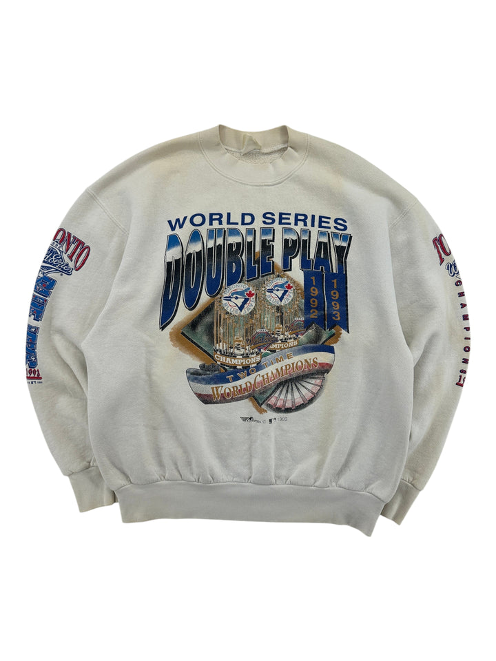 1990s Toronto Blue Jays Double Play Crewneck Sweater