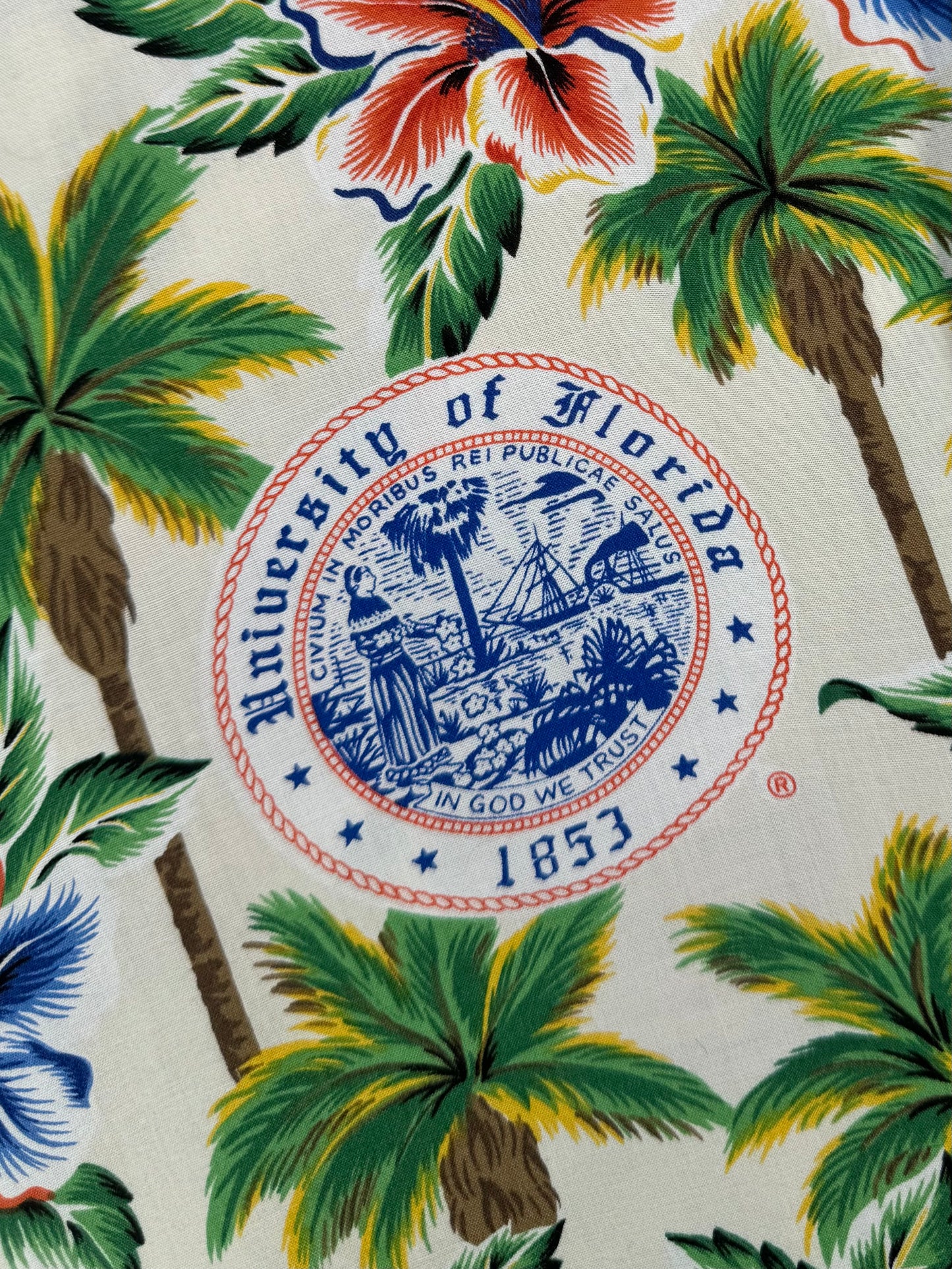 1990s - University Of Florida Gators 1996 Champs Aloha Shirt