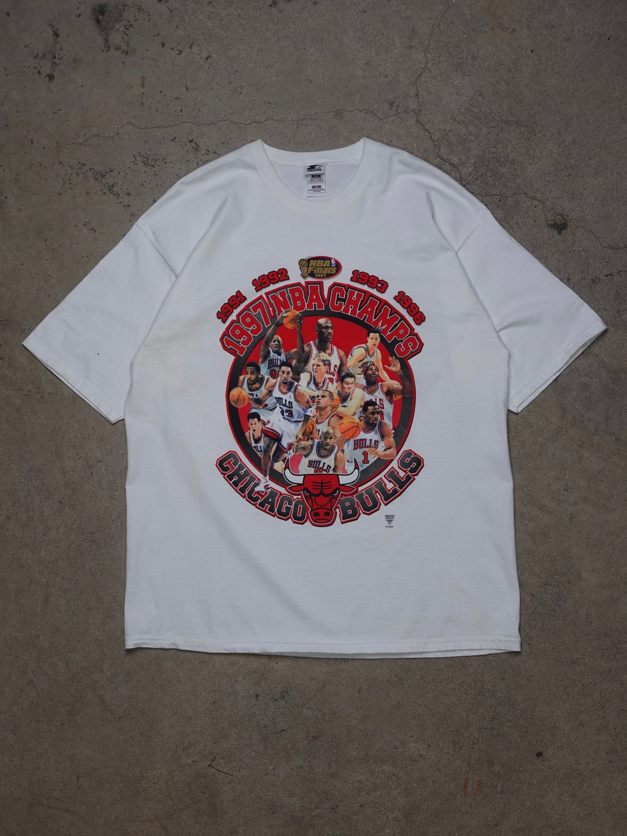 Vintage 1997 - Chichago Bulls Champs T-shirt