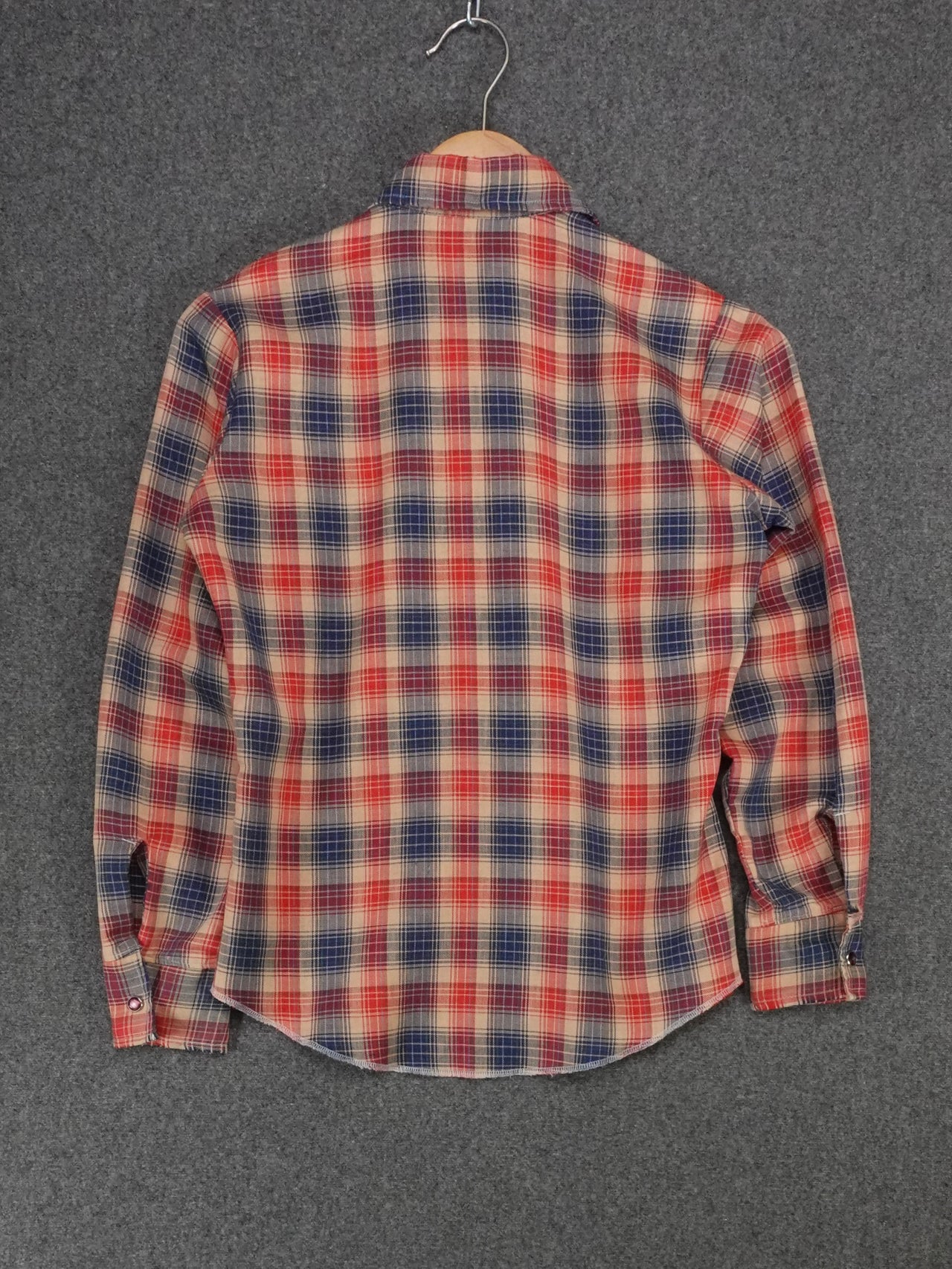 1980s - Wrangler Snap Button Western Shirt
