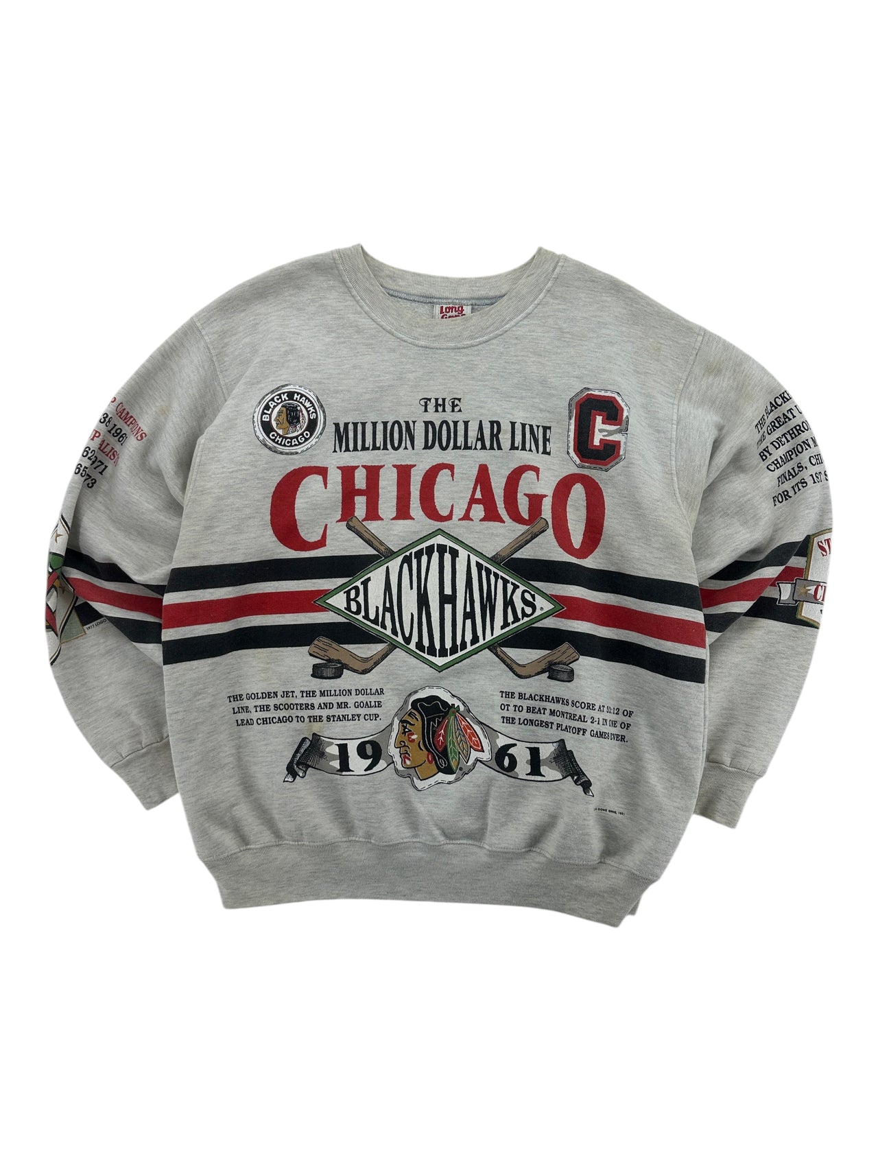 1991 Chicago Blackhawks Crewneck