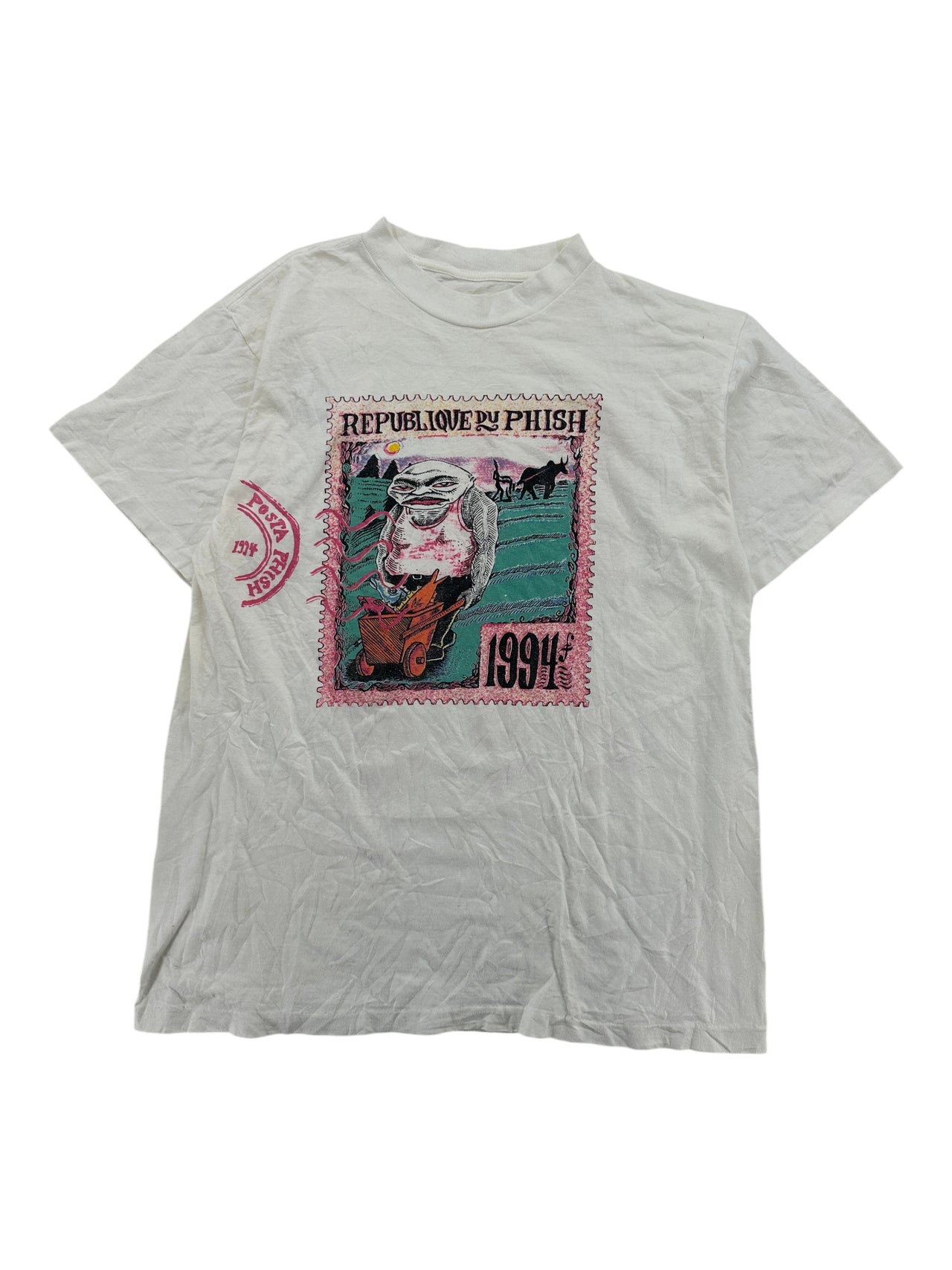 1994 Phish Republique Du Phish T-shirt
