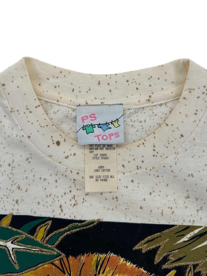 1990s Lion Nature T-shirt