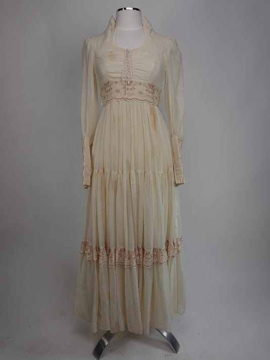 1970S - GUNNE SAX DRESS