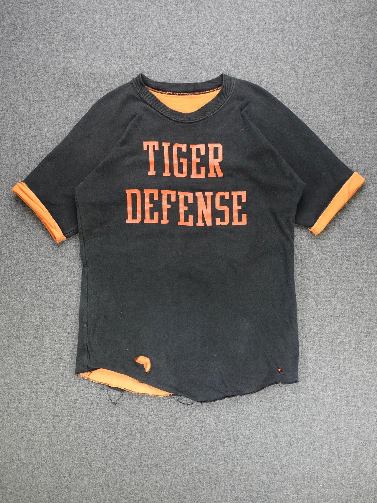 Vintage 1980s - Tiger Defence Reversible T-Shirt