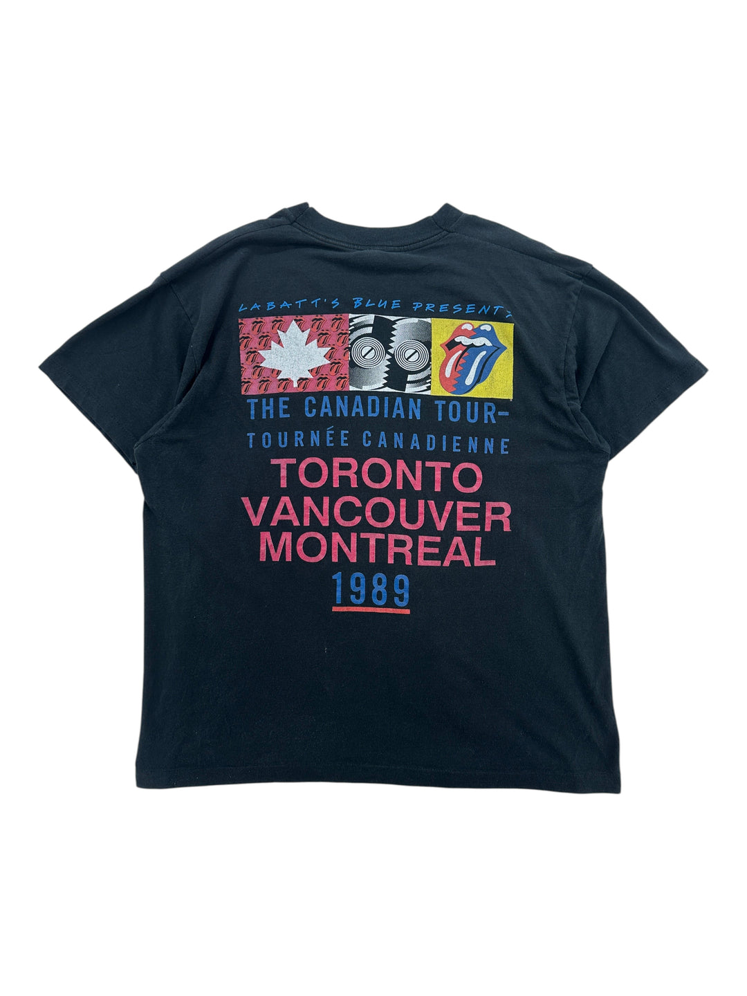 1989 Rolling Stones "Canadian Tour" T-shirt