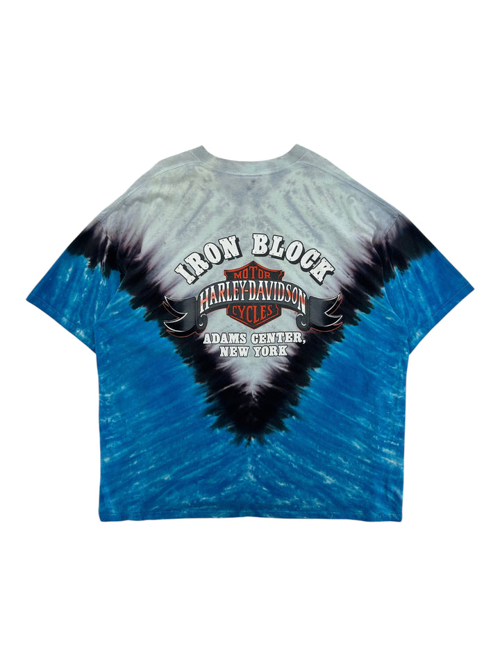 1990s Harley Davidson 90 Years Tie Dye T-shirt