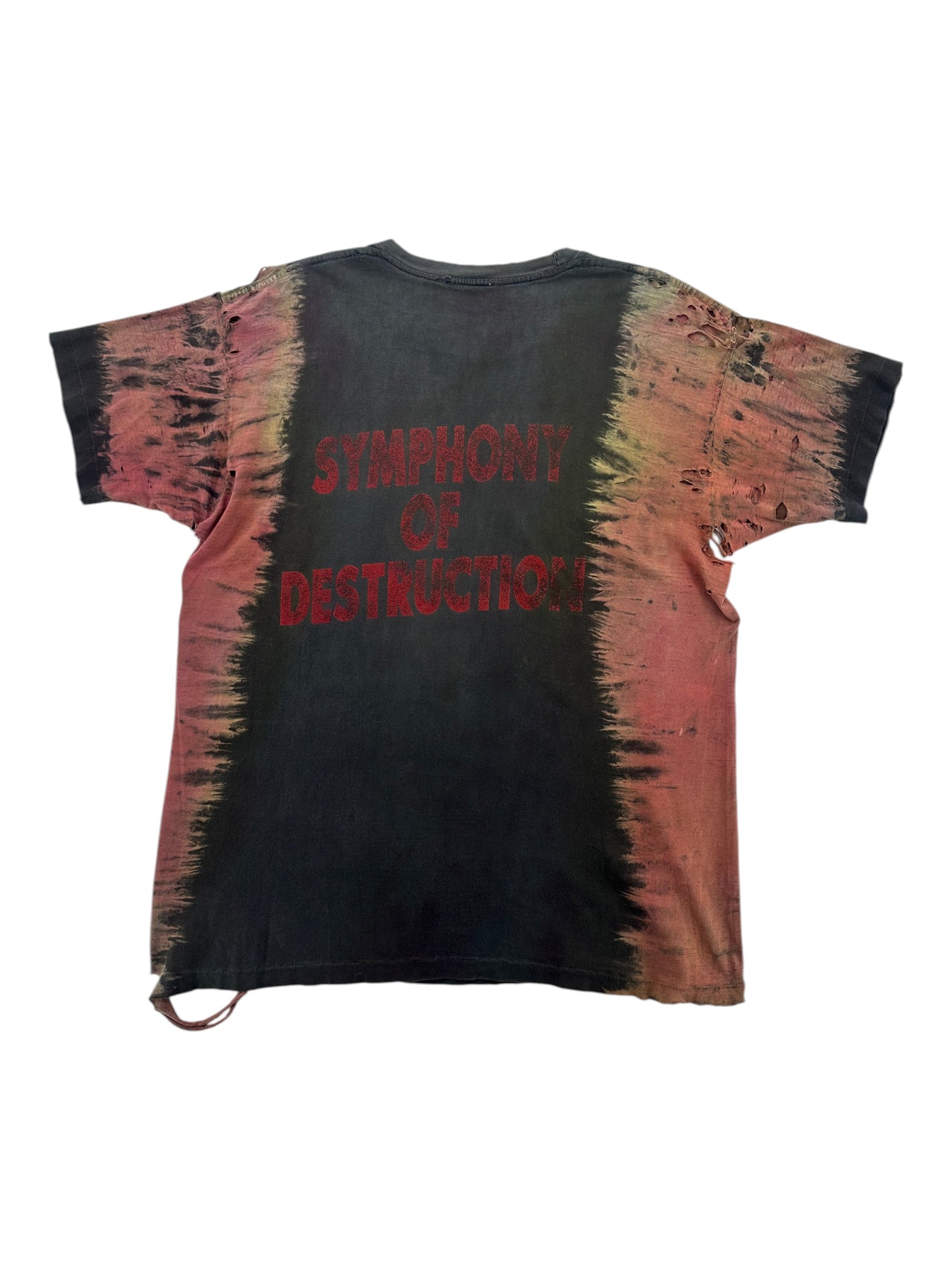 1990s Megadeth Tie-dye Thrashed T-shirt