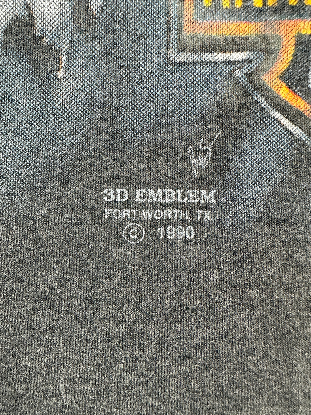 1990s Harley Davidson Eagle 3-D emblem T-shirt