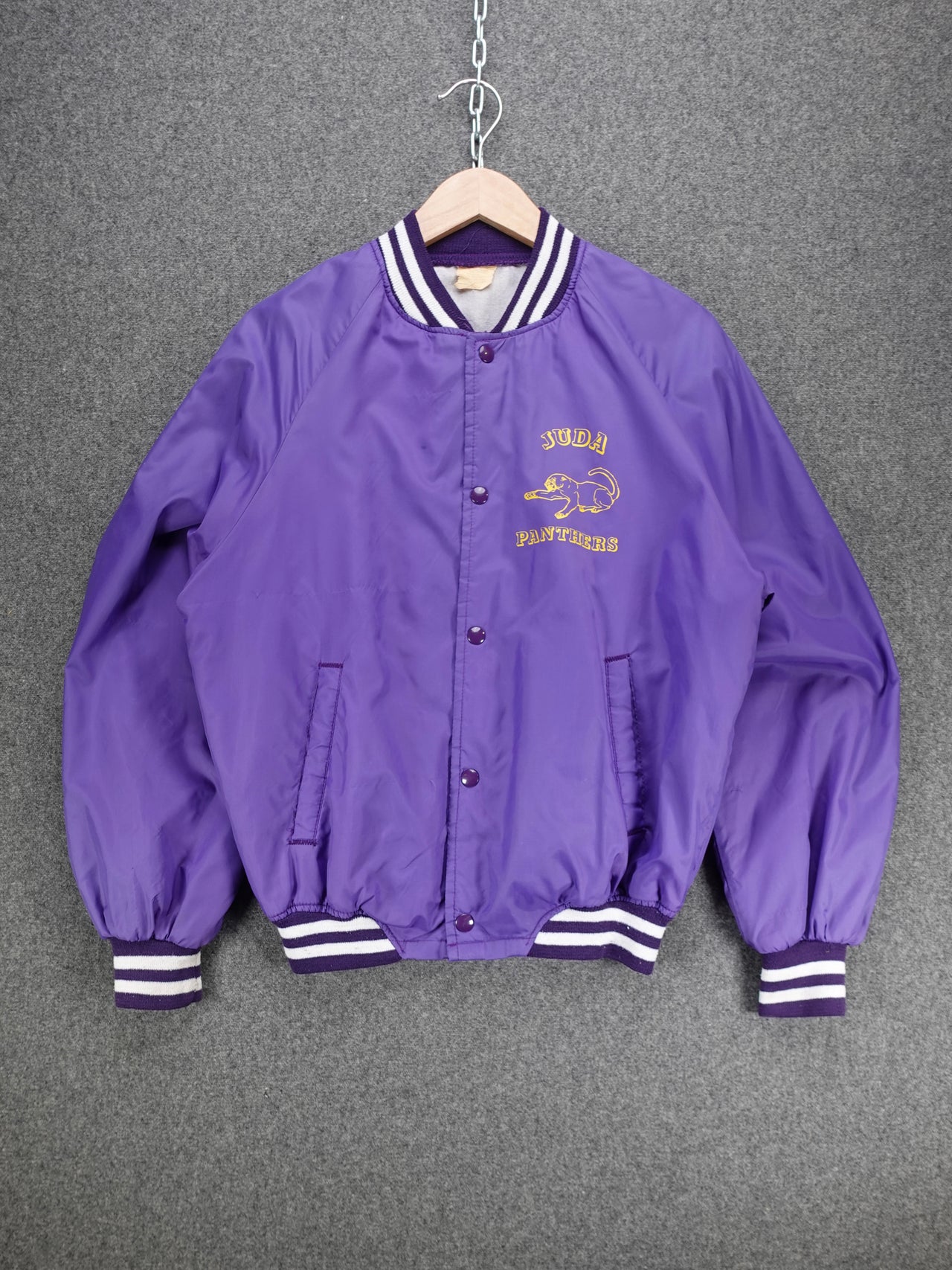 Vintage 1970s - Juda Pathers Varsity Bomber Jacket