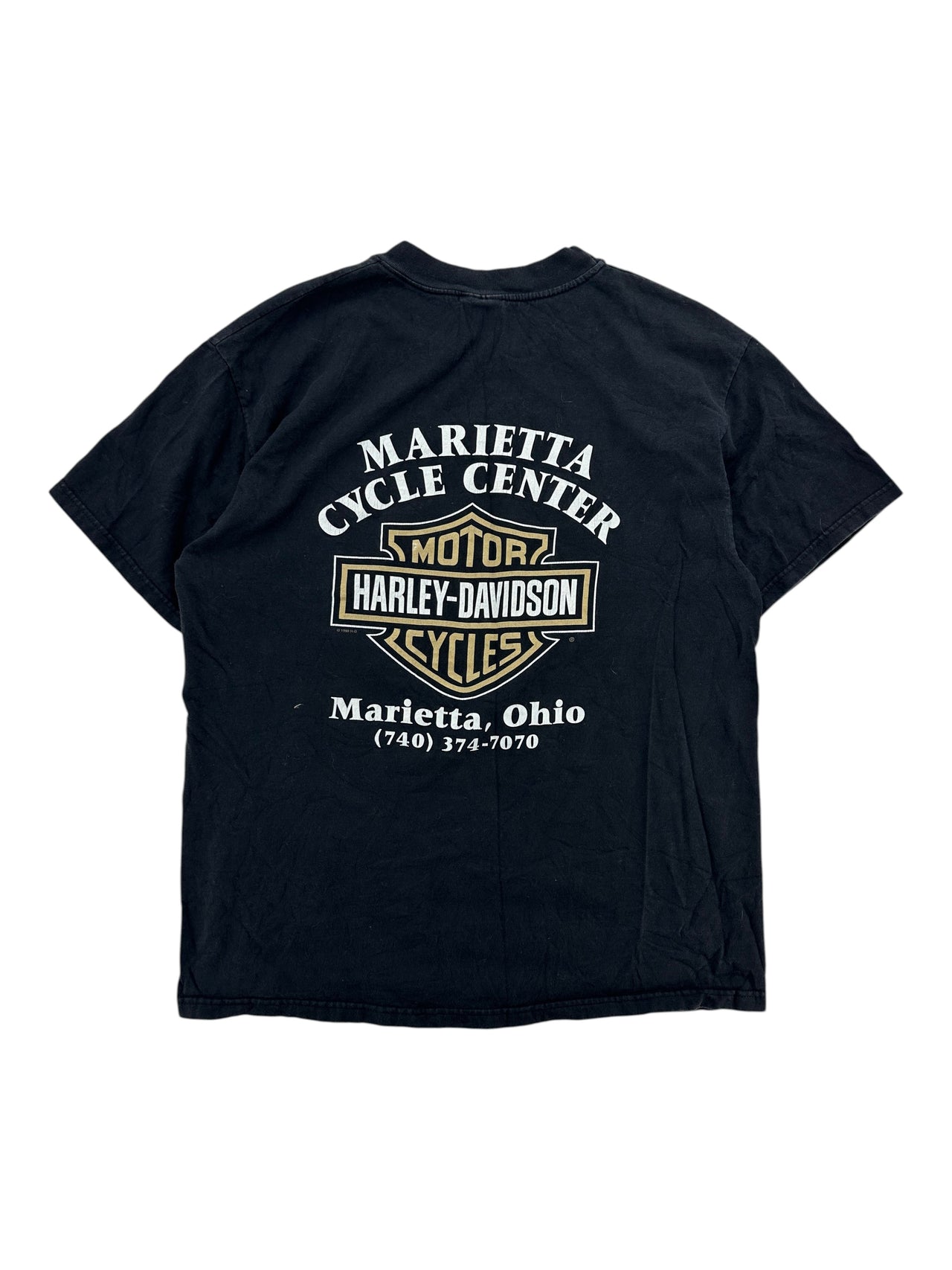 1990s Harley-Davidson "Live To Ride" T-shirt