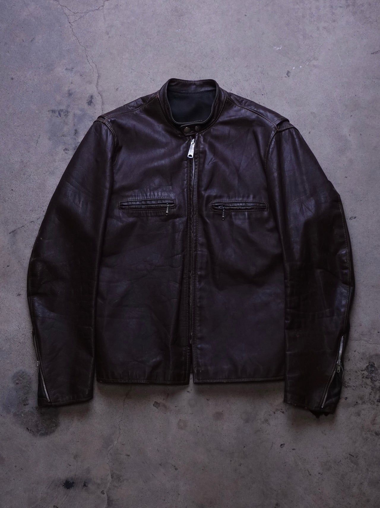 1970s - Brooks Cafe Racer Motorcycle Jacket