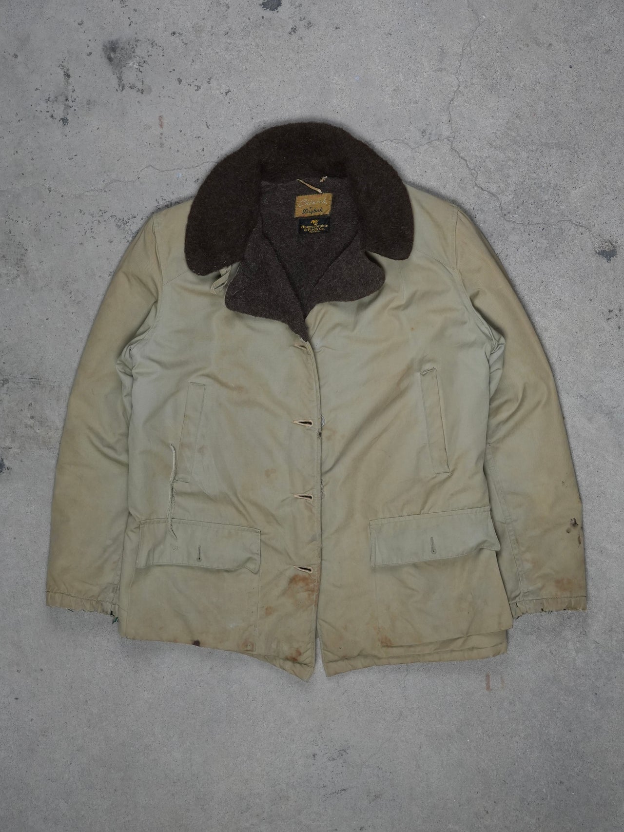 1950S - ABERCROMBIE AND FITCH MACKINAW COAT