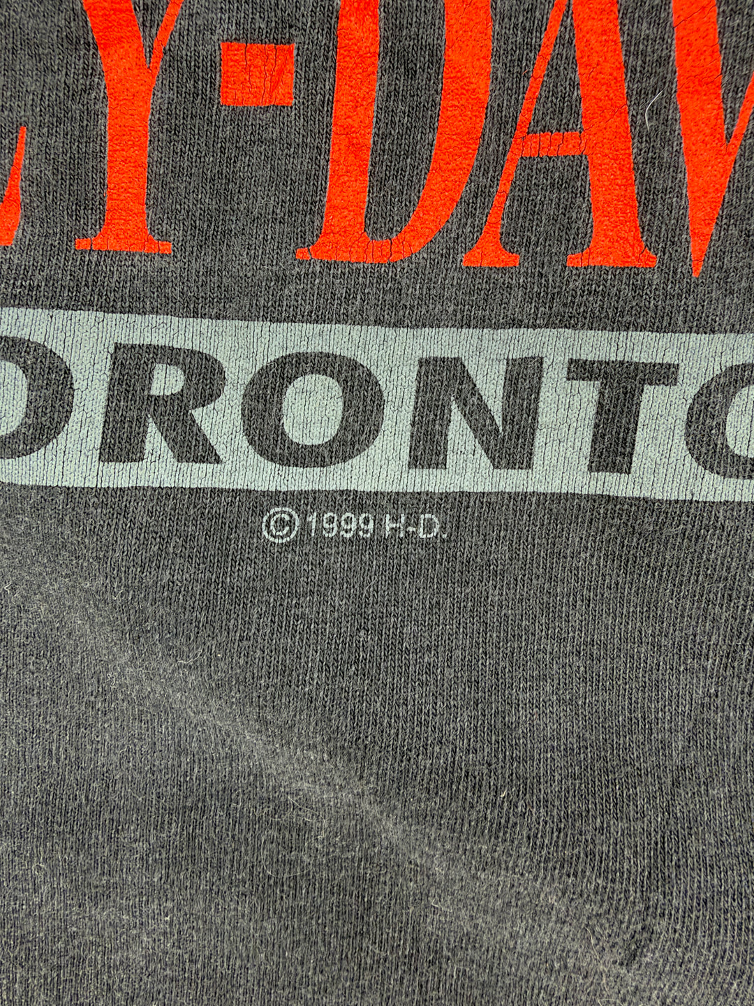 1990s Harley Davidson Flames Long Sleeve T-shirt