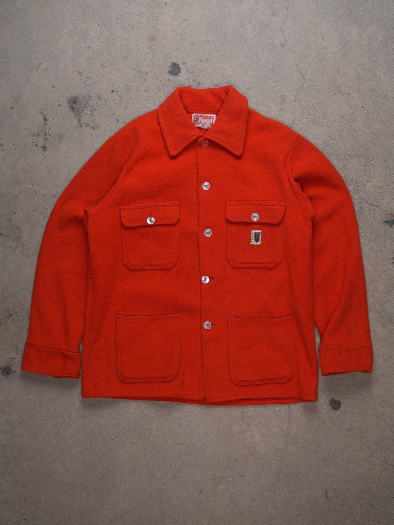 Vintage 1960s - Regent Canada Flannel 4 Pocket Over Shirt