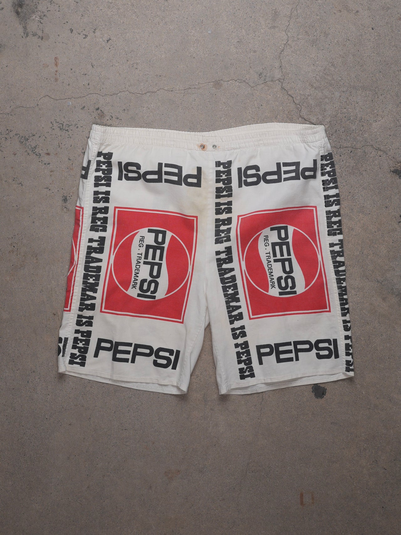 Vintage 1970s - Pepsi Cotton Shorts