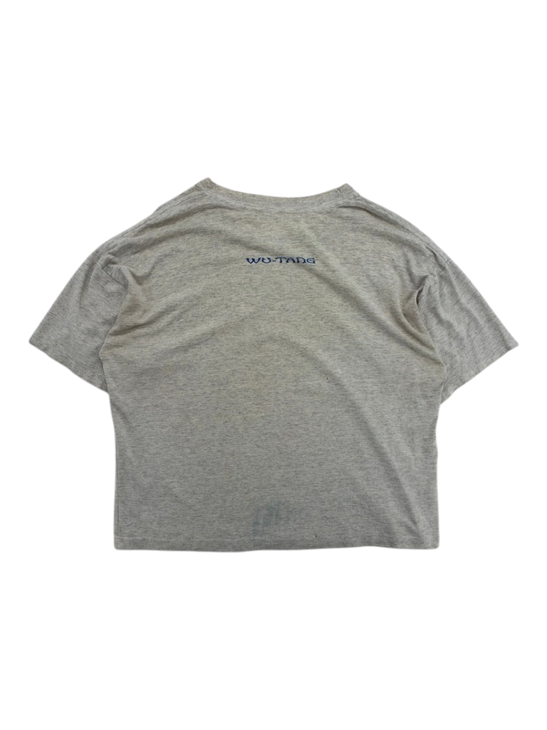 Exile Vintage 1990s grey Wu-Tang Clan graphic t-shirt with back logo print, size XL.