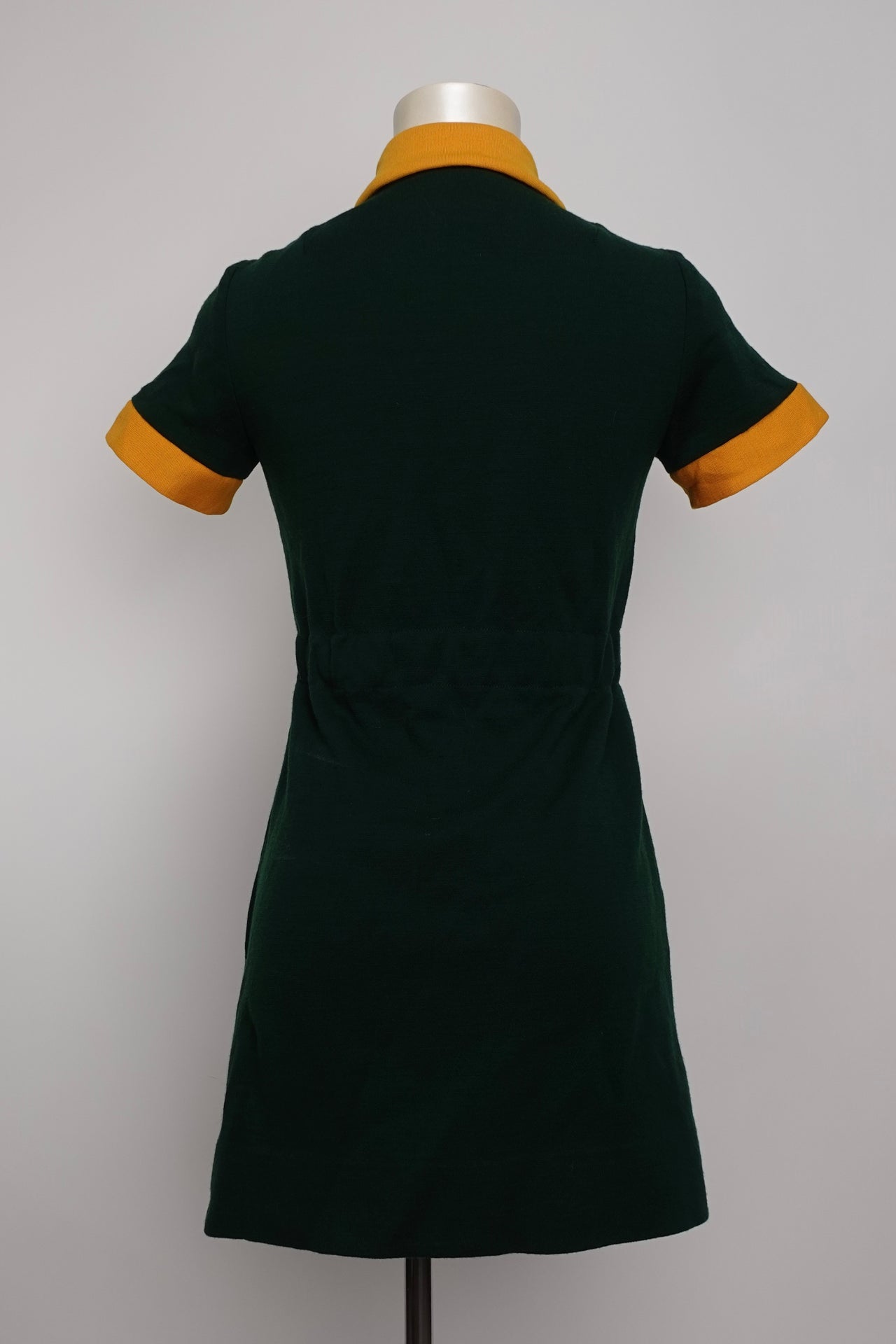 1970S - MINDY MALONE JERSEY FABRIC MINI DRESS