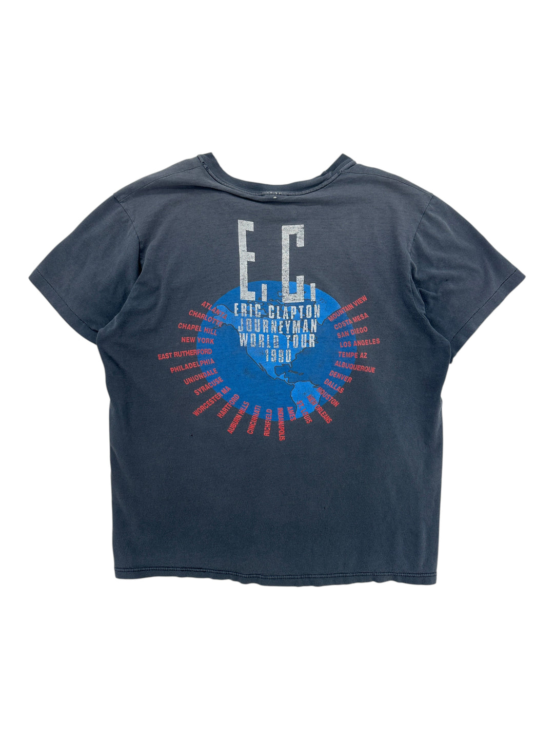 1990s Eric Clapton Journeyman World Tour T-shirt