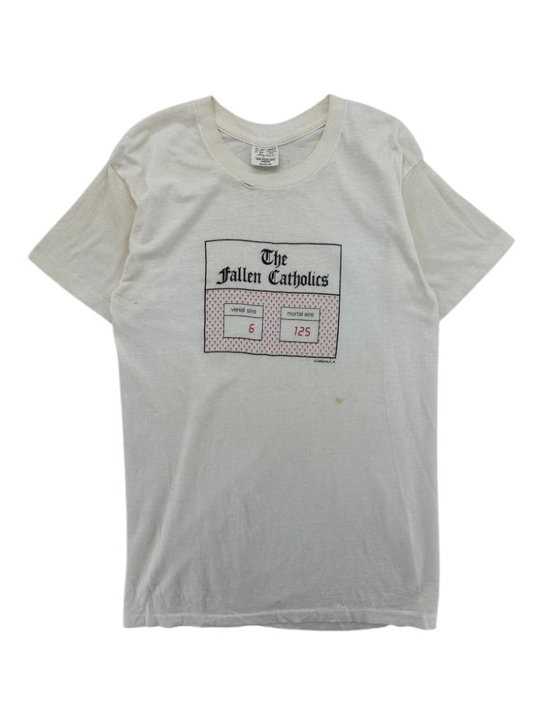 1980s The Fallen Catholics T-shirt