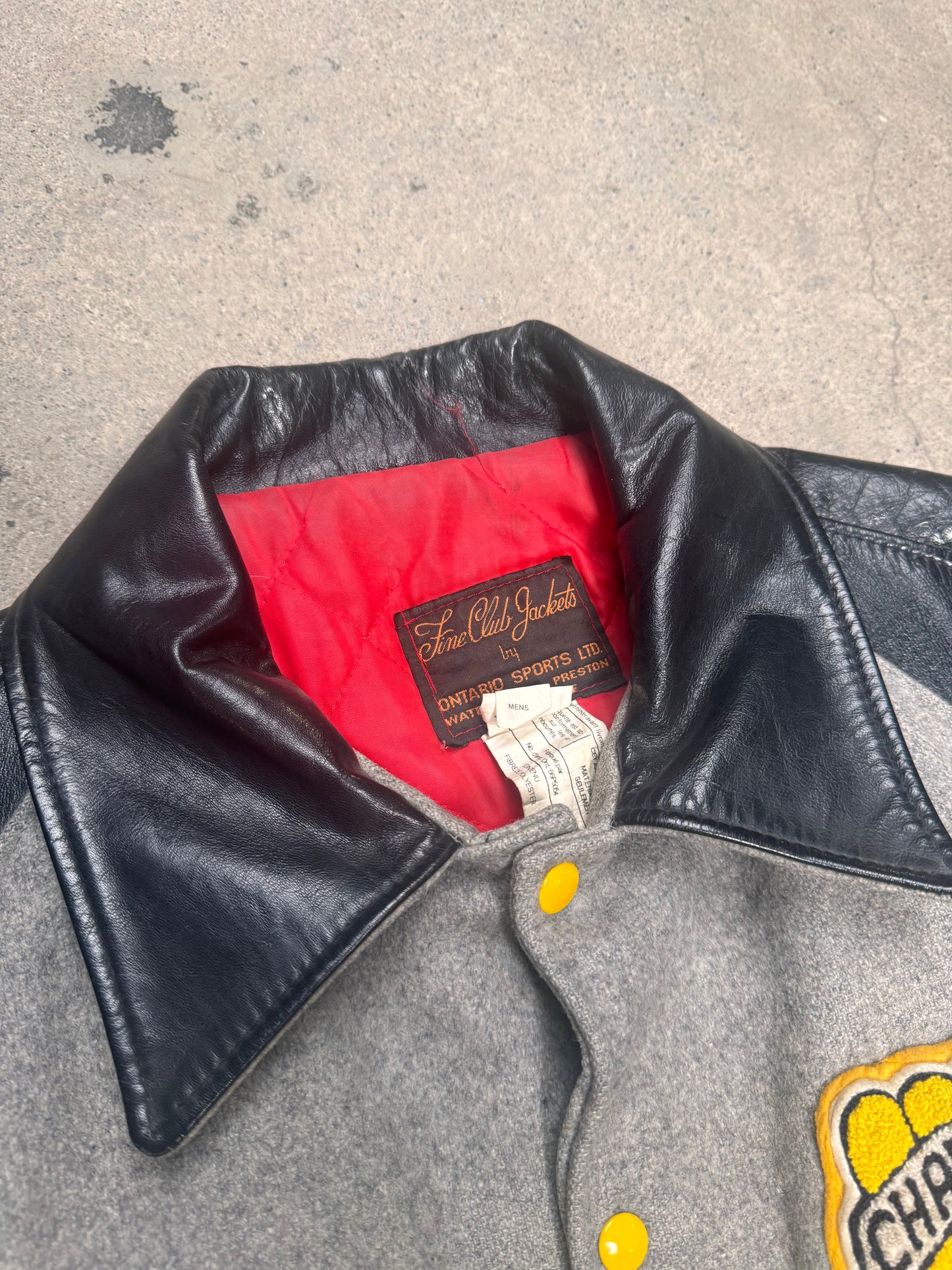 1982/83 - ONTARIO CHAMPS VARSITY JACKET