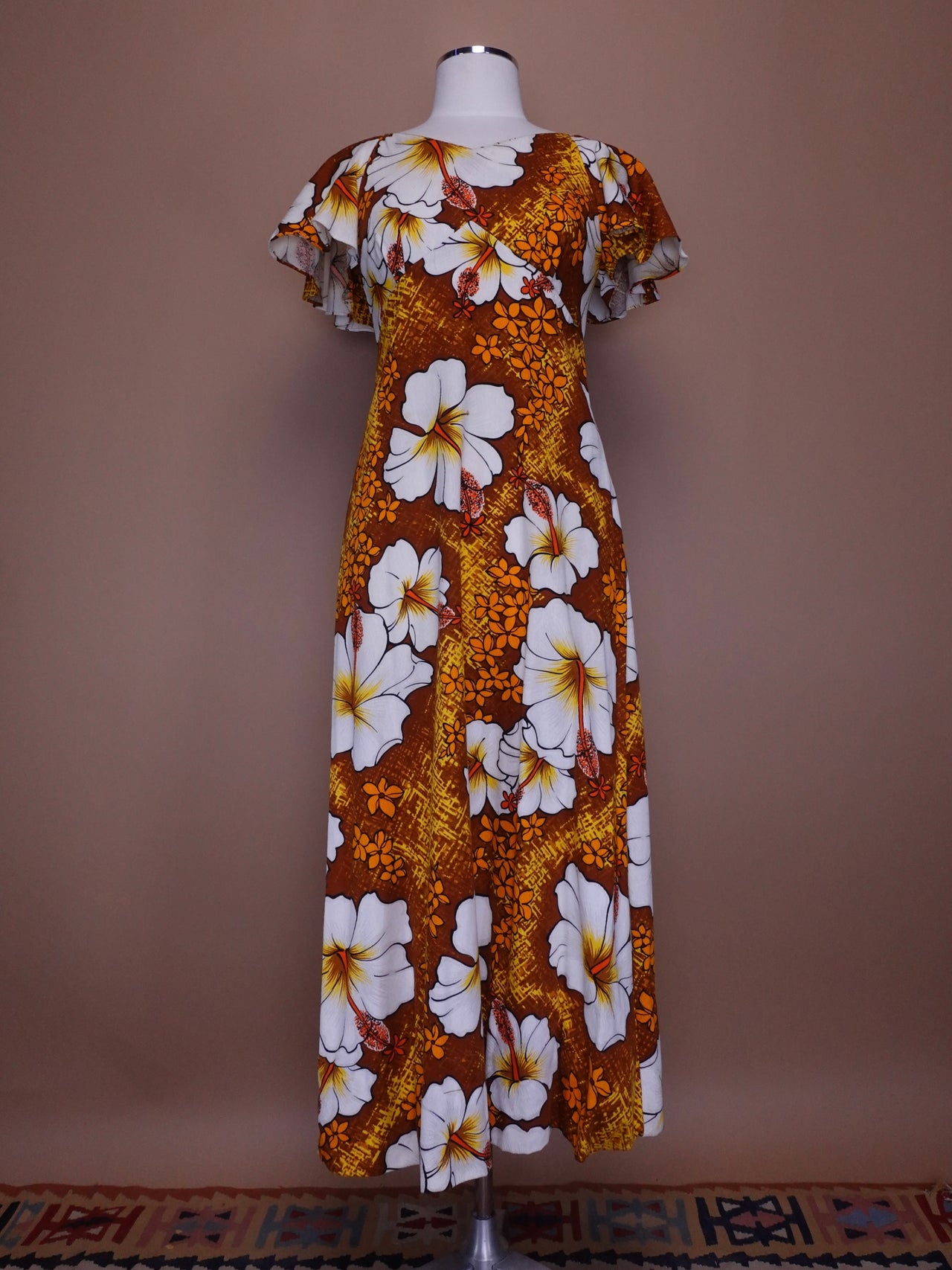1970s - “His & Hers” Pomare Hawiian Dress & Shirt Set