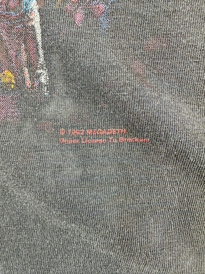 1990s Megadeth Tie-dye Thrashed T-shirt